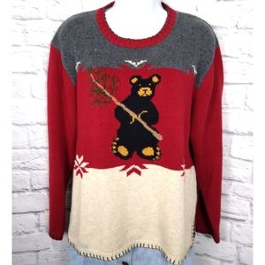 Woolrich "Bear" Sweater, Size Medium